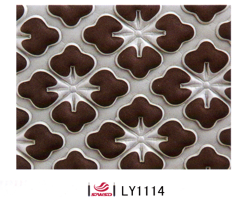 Double color cold decorative pattern