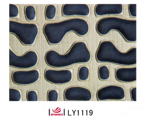 Double color cold decorative pattern