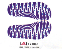 Double color cold decorative pattern