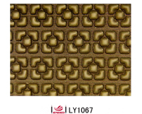Double color cold decorative pattern